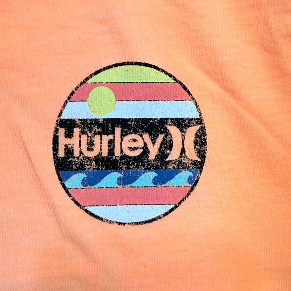 Hurley Kids Long Sleeve Tee - Orange - Picture 4 of 7